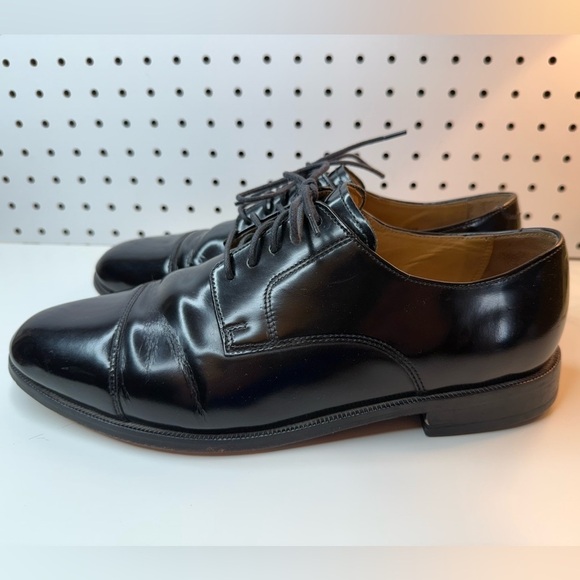 Cole Haan Polished Patent Leather Oxford Men\'s 10 M Black - C07606 Evening EUC main image 10